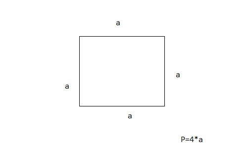 Длина стороны квадрата равна 3 см