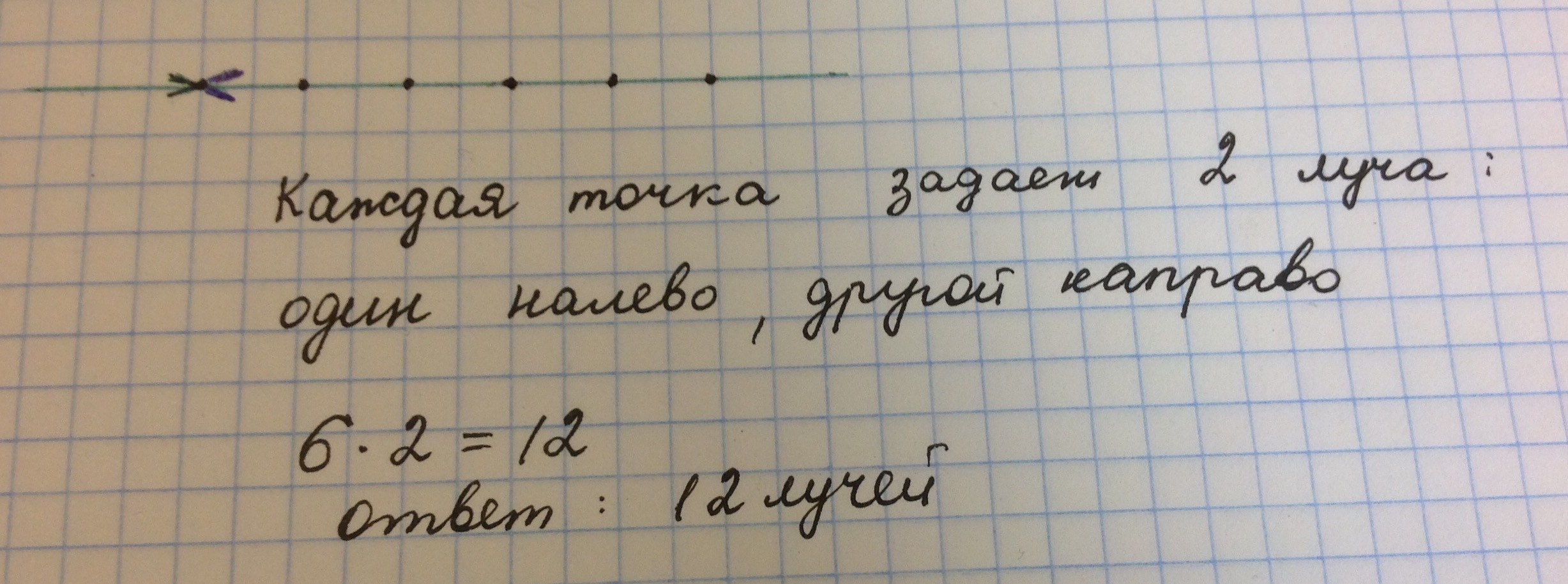 На прямой отмечено 6 точек. На прямой отметили шесть точек. На прямой 6 точек сколько образовалось лучей. Отметим на Луче 6 точек сколько получилось лучей. На прямой отметили 5 точек сколько образовалось лучей.