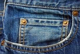 кармашек на джинсах