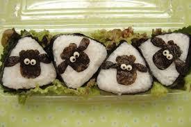 суши в виде овечки