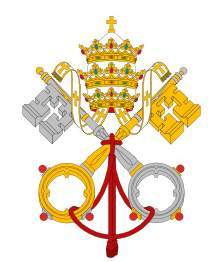 Изображение с флага Ватикана
