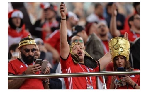 чемпионат по футболу 2018 интересные факты, Египетские фанаты побрились налысо из-за неудачи сборной,