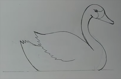 Как нарисовать сказку "Дикие лебеди"?