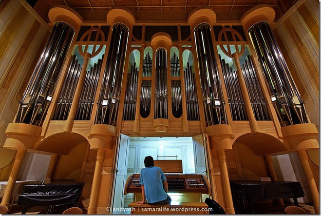 Вот этот орган в Самарской филармонии