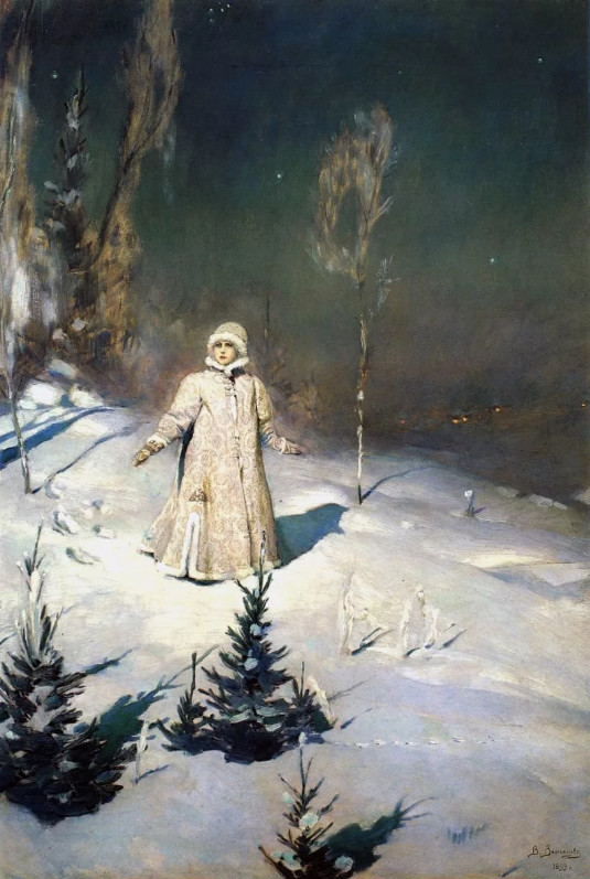 Сочинение по картине Васнецова "Снегурочка" 3 класс и 6 класс