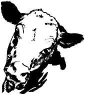 Новый год 2021 выкройка, шаблон "бык", "корова"