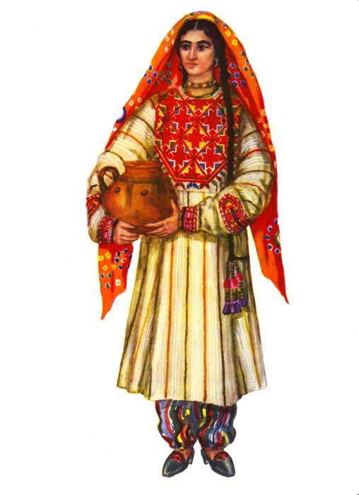 таджикский национальный костюм