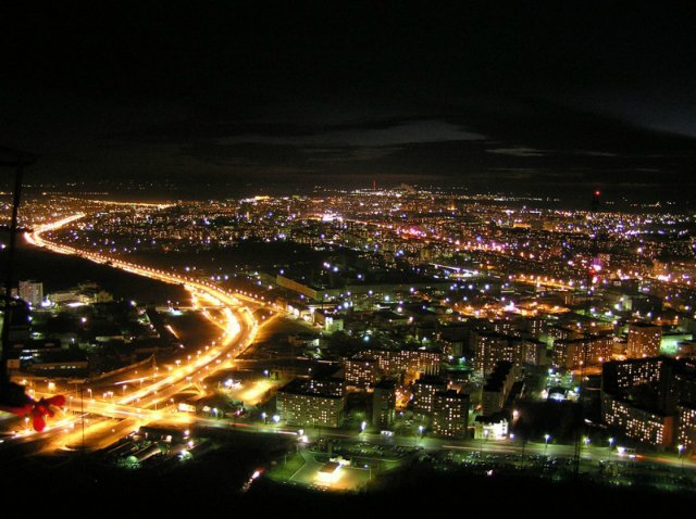ночной город