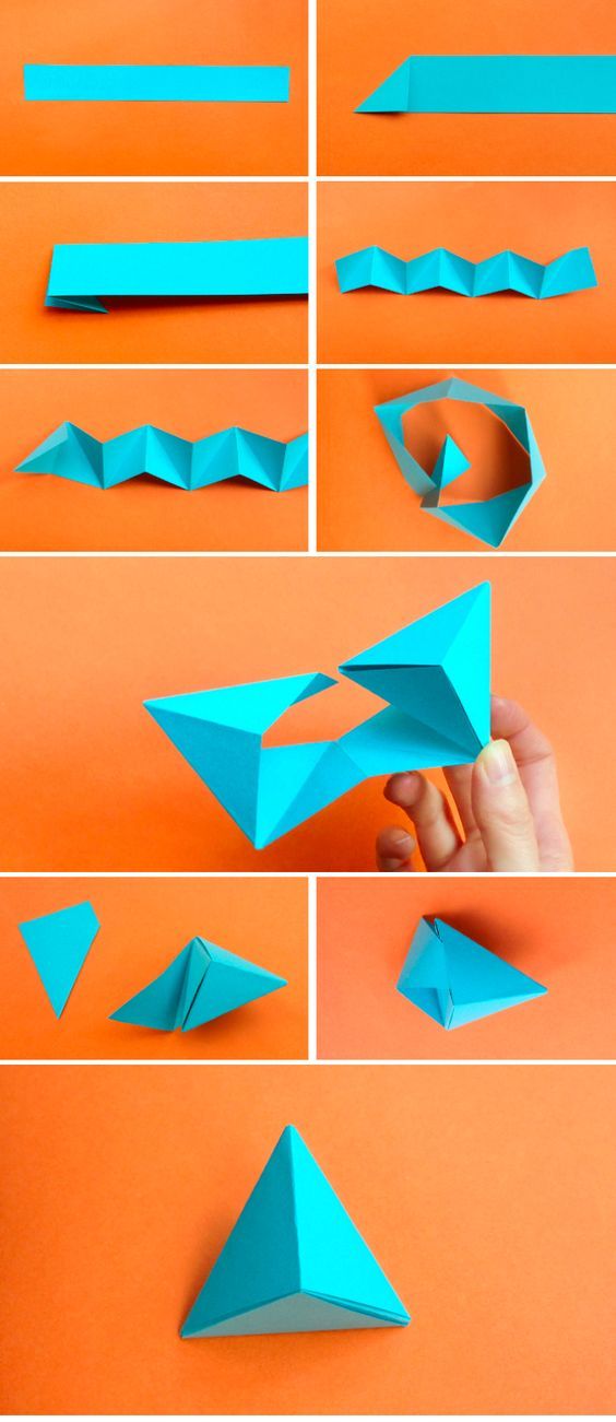Пирамида оригами