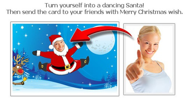танцующий Санта