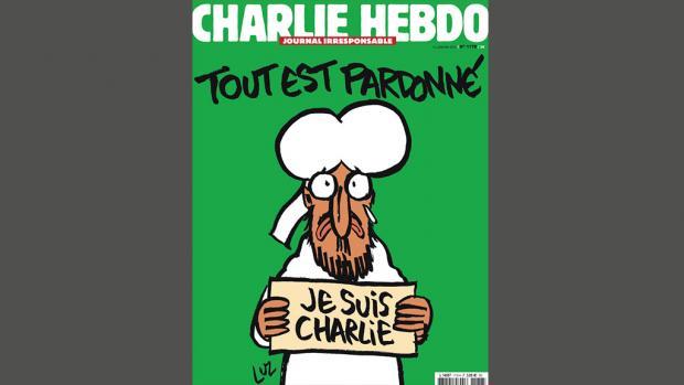Charlie Hebdo - 14 января 2015, обложка