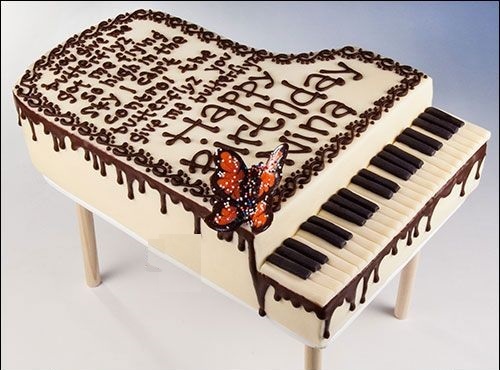 Торт-фортепиано мастер-класс