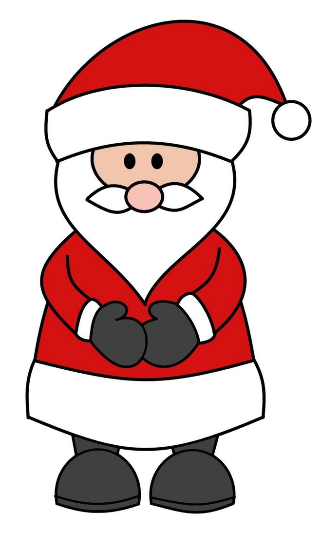 рисунок Деда Мороза