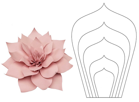 цветы 3D для открытки маме на 8 марта, мастер-класс