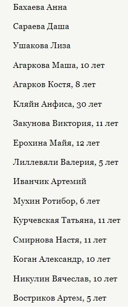 погибшие на пожаре в Кемерово