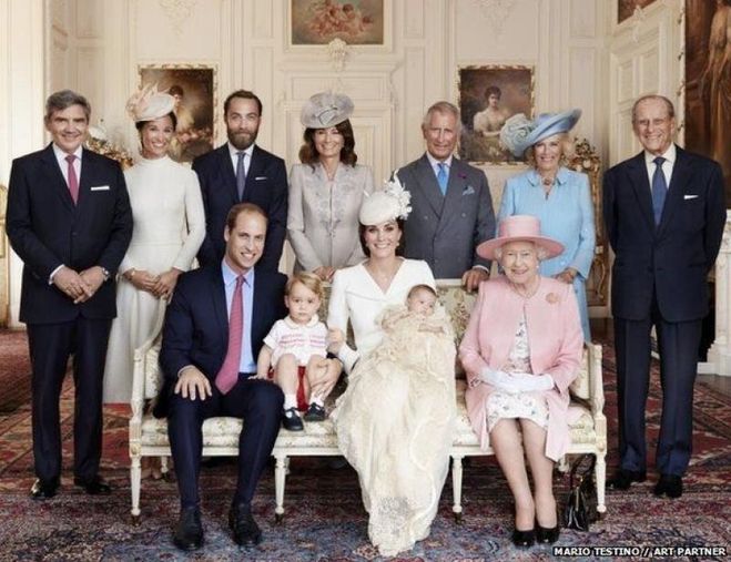 Семья королевы Англии