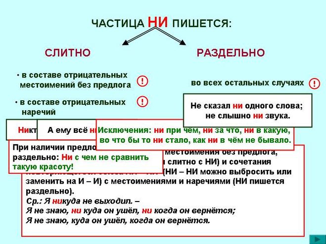 Ни разу не ела как пишется