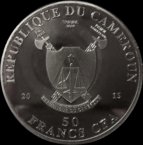 Камерун 50 франков Путин