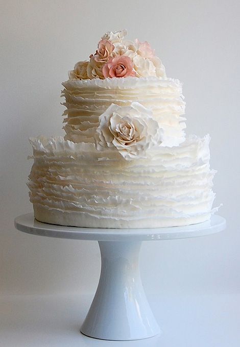 торт с цветами из гумпасты