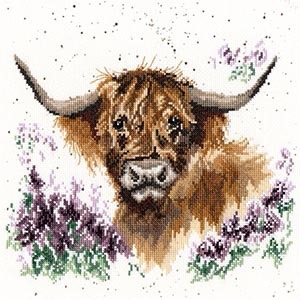 рисунок с быком вышивка крестиком
