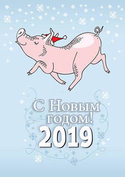 С Новым годом 2019 Свиньи картинки