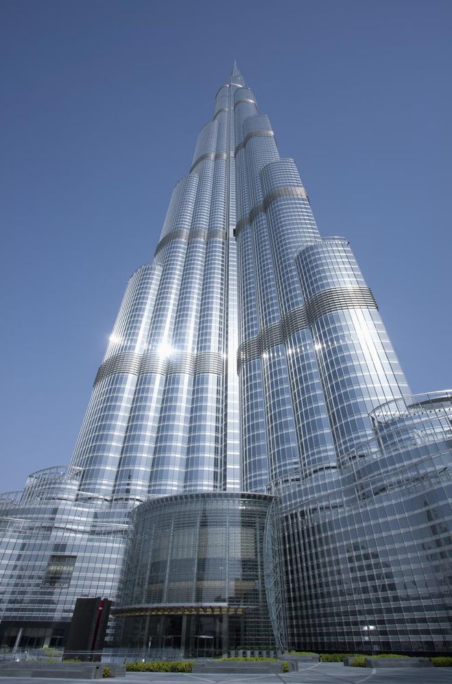 Небоскреб Burj Khalifa в ОАЭ