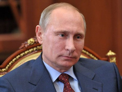российский президент Владимир Путин стал претендентом на звание "Человек года" по версии американского журнала "Time"