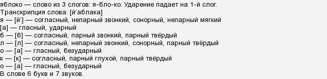 Яблоко разбор. Разбор слова яблоко. Звукобуквенный анализ слова яблоко. Фонетический анализ слова яблоня. Анализ слова яблоко.