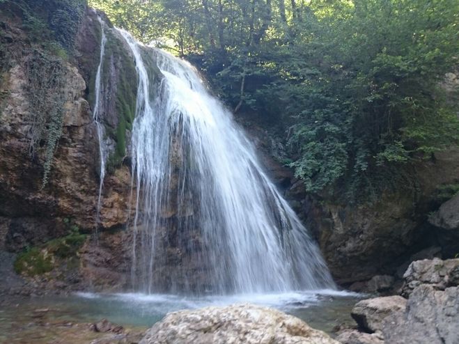 водопад Джур-Джур (Генеральское, 26-28 км от Канаки)