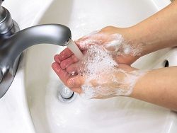 картинка помывки рук