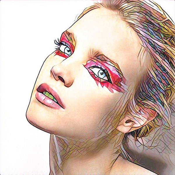 фотография обработанная в программе Prisma