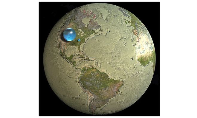 количество воды на земле или что такое океан
