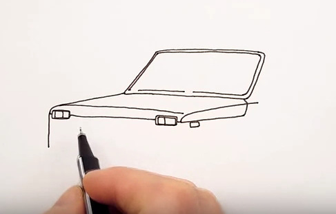 Как нарисовать машину ниву