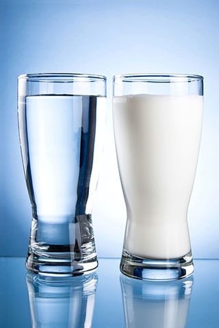 Что будет если вместо воды пить молоко?