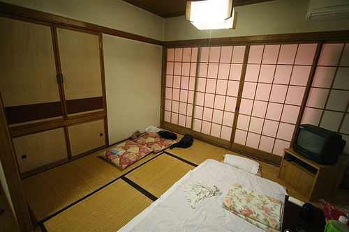 японская спальня