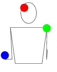 Жонглирование тремя мячиками. Упражнение