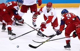 ОИ Пхенчкан Россия и Чехия игра хоккей