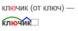 Какое окончание в слове ключик. Разбор слова по составу ключик. Разбор слова по составу ключ. Разобрать слово по составу ключик. Разбор слова по составу слово ключик.