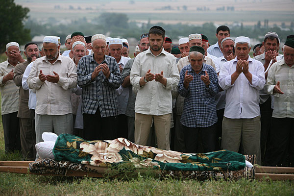 мусульманские похороны в чечне