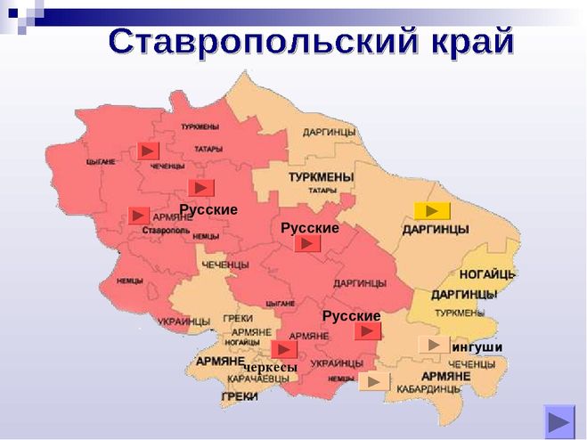 Какие народы населяют Ставропольский край?