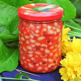 фасоль в томатном соусе в мультиварке