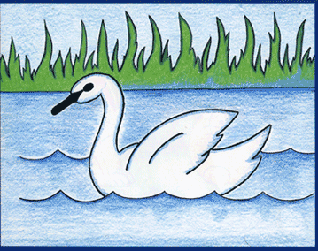 Мамин-Сибиряк "Приёмыш". Как нарисовать лебедя из рассказа?