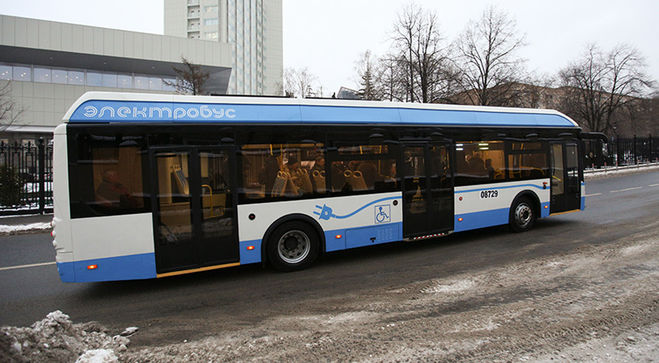 электробусы запустили в Санкт-Петербурге в декабре 2017 года