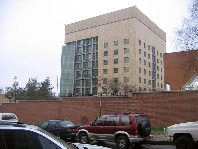 Новое здание посольства США в Москве