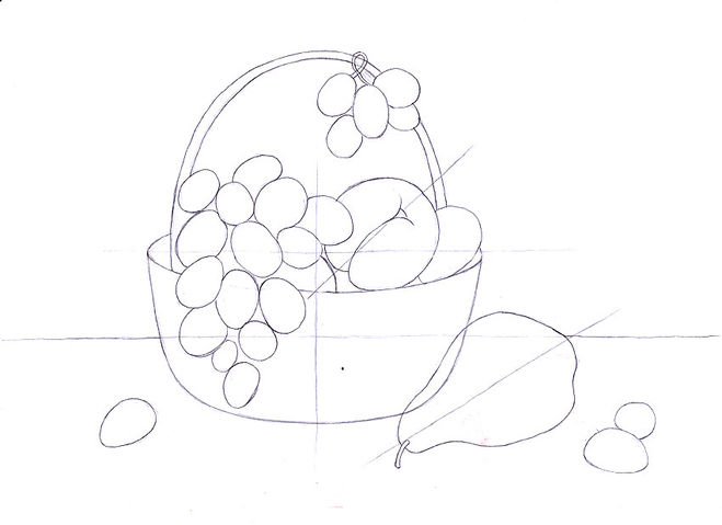 Как нарисовать натюрморт с фруктами для детей, как нарисовать натюрморт с цветами для детей как рисовать натюрморт поэтапно
