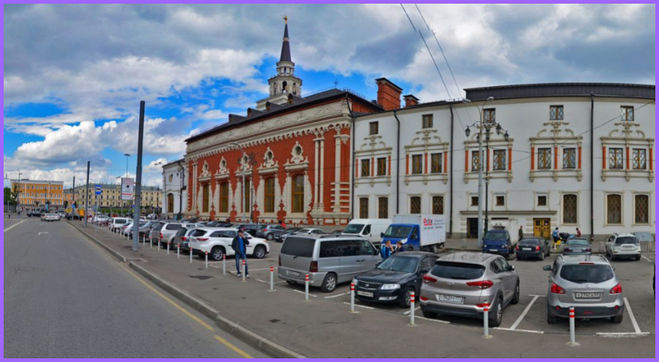 Парковка у Казанского вокзала
