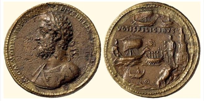 Монета времен императора Коммода