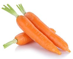 вес средней по размеру моркови
