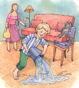 Голявкин "Как я помогал маме пол мыть" отзыв