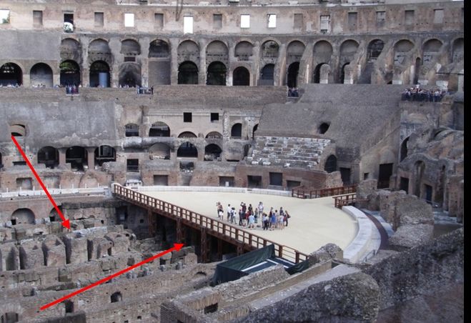 устройство Колизея, интересные факты о римском Колизее, памятники римской архитектуры